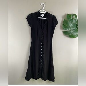 Rouje paris button down chiffon dress